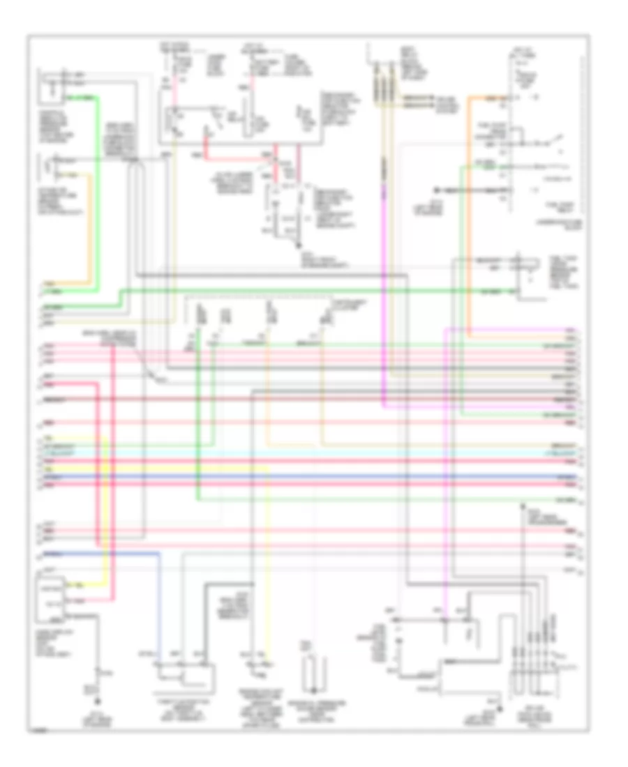 4 3L VIN W Engine Performance Wiring Diagrams 3 of 4 for GMC Jimmy 2000