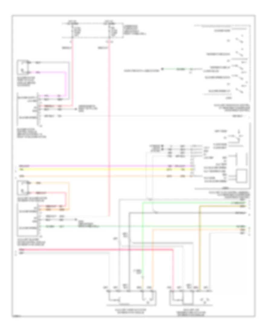 Automatic A C Wiring Diagram 3 of 4 for GMC Acadia SLE 2008