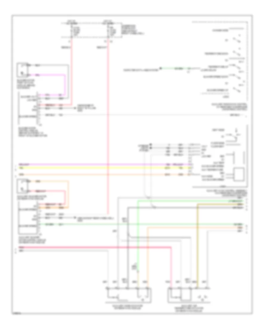 Manual AC Wiring Diagram (3 of 4) for GMC Acadia SLE 2008