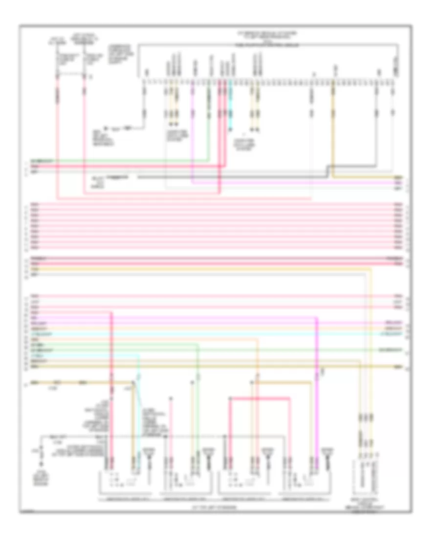 5.3L VIN 4, Engine Performance Wiring Diagram (3 of 5) for GMC Savana H1500 2013