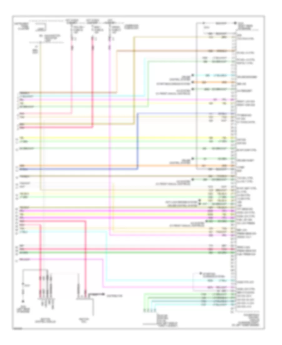 4.3L VIN X, Engine Performance Wiring Diagram (5 of 5) for GMC Savana H1500 2006