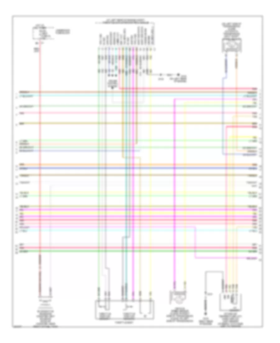 5 3L VIN T Engine Performance Wiring Diagram 4 of 5 for GMC Savana H2006 1500