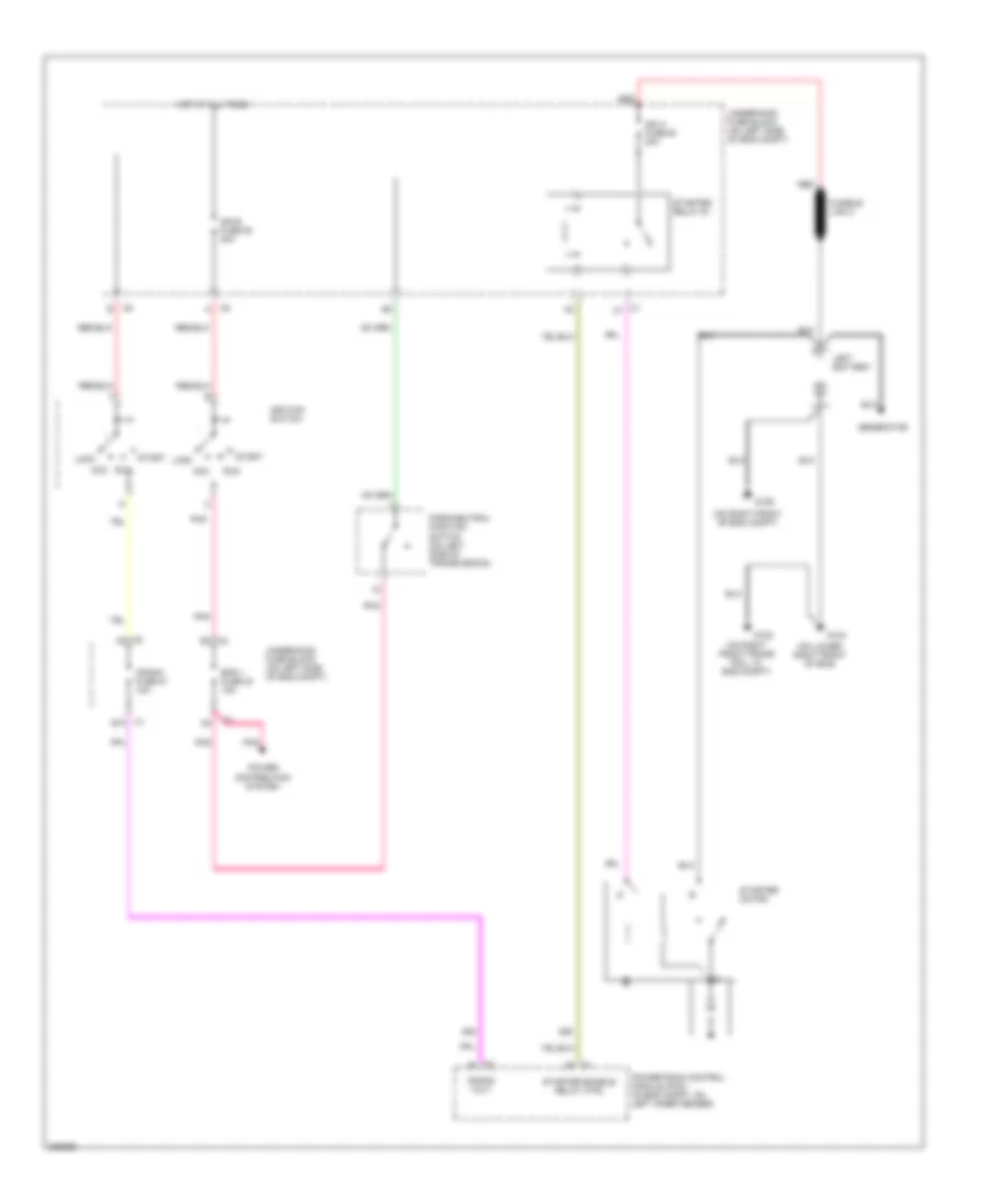 Starting Wiring Diagram for GMC Savana H1500 2006