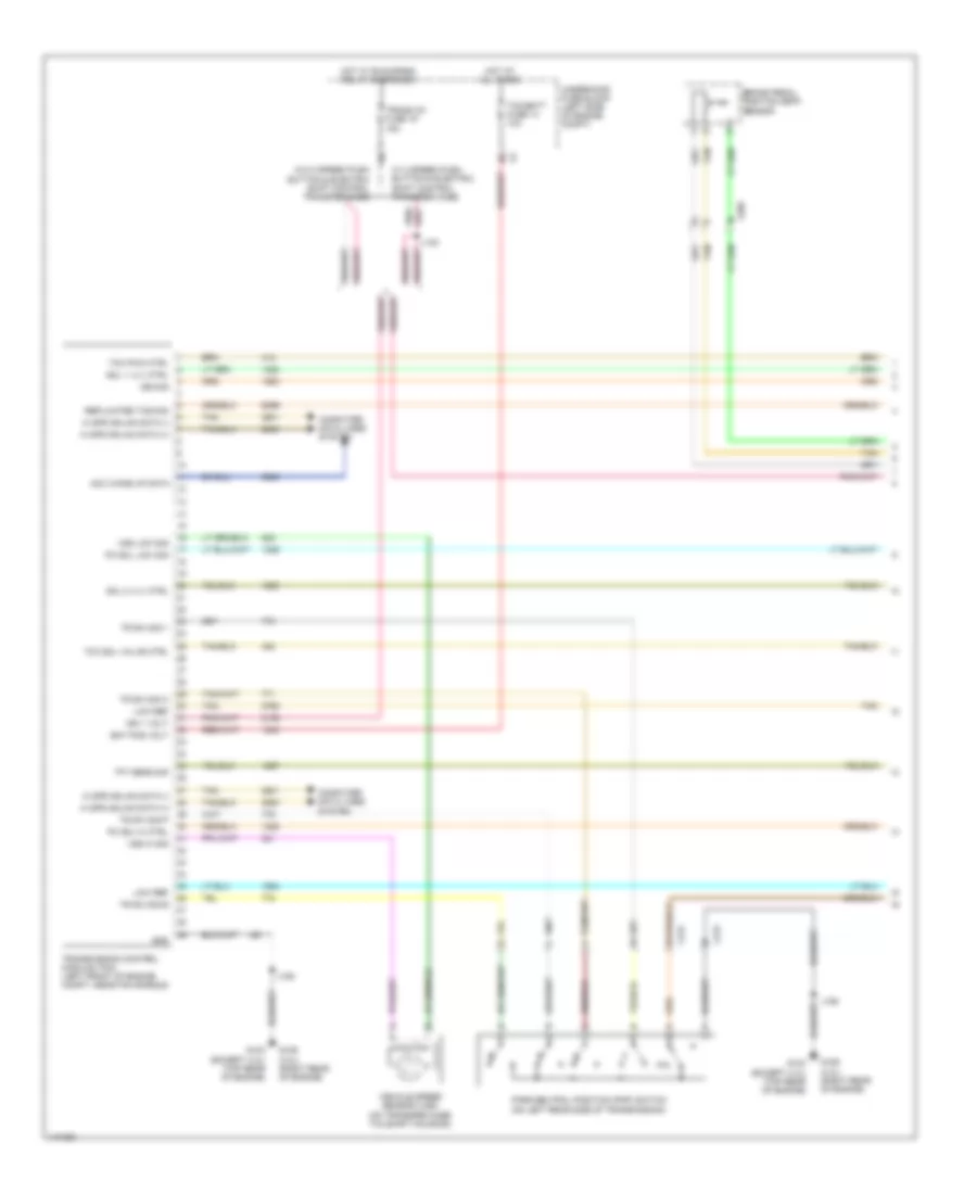 5.3L VIN 0, AT Wiring Diagram (1 of 2) for GMC Sierra 1500 Denali 2013