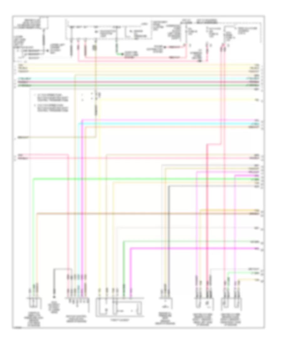 4.3L VIN X, Engine Performance Wiring Diagram (3 of 4) for GMC Sierra 1500 Denali 2013