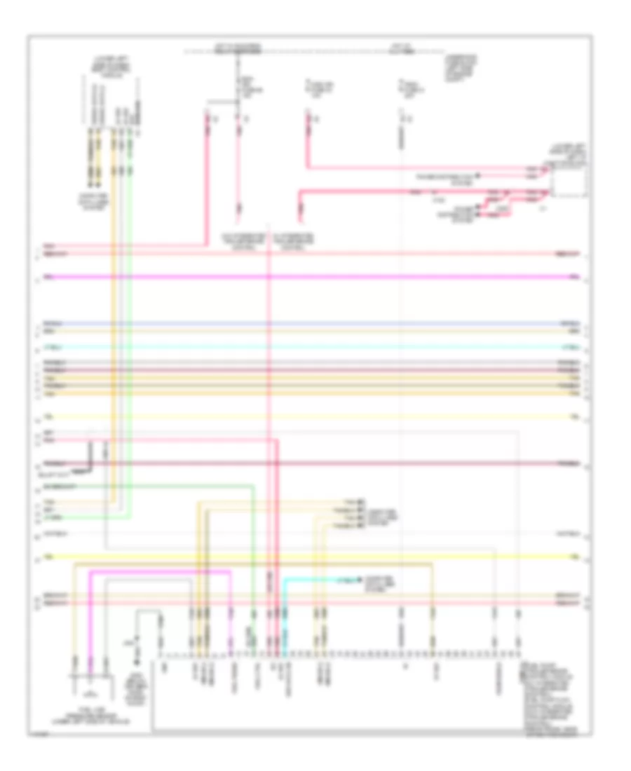 5.3L VIN 0, Engine Performance Wiring Diagram (2 of 6) for GMC Sierra 1500 Denali 2013