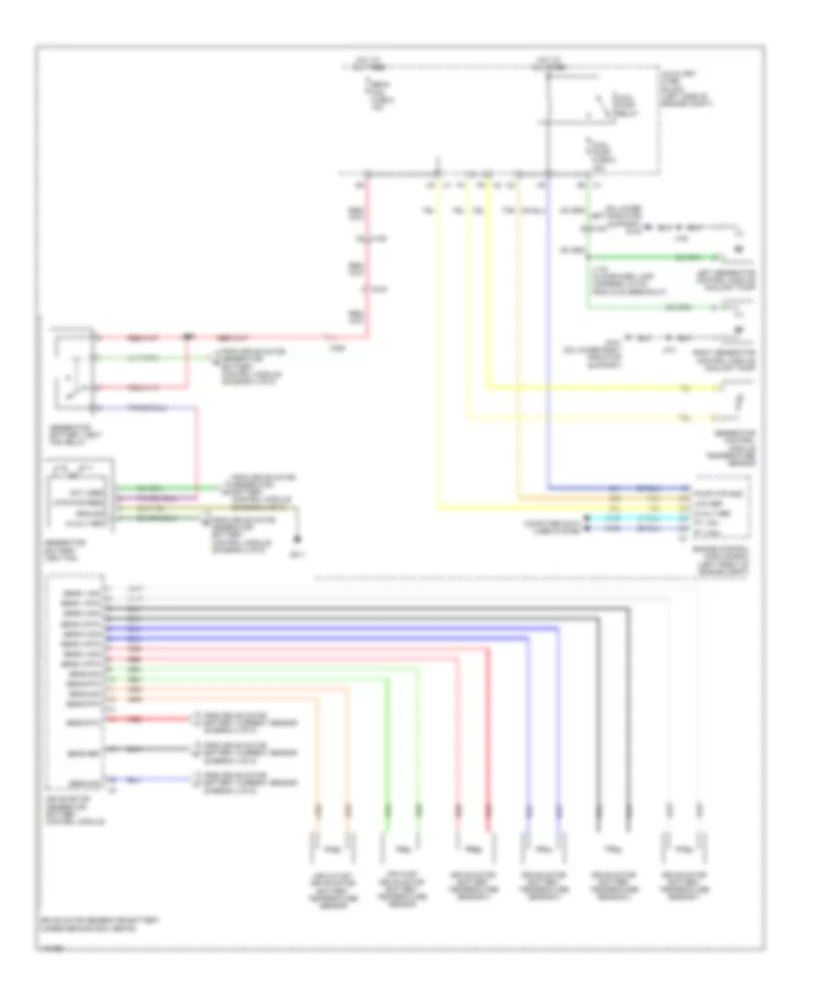 6.0L VIN J, Hybrid System Wiring Diagram (5 of 5) for GMC Sierra 1500 Denali 2013