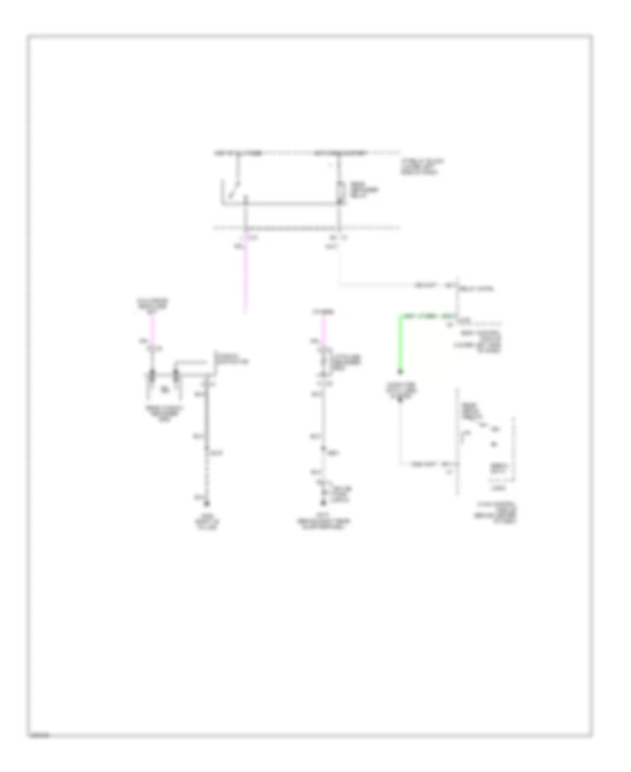 Rear Defogger Wiring Diagram for GMC Yukon XL C2006 1500