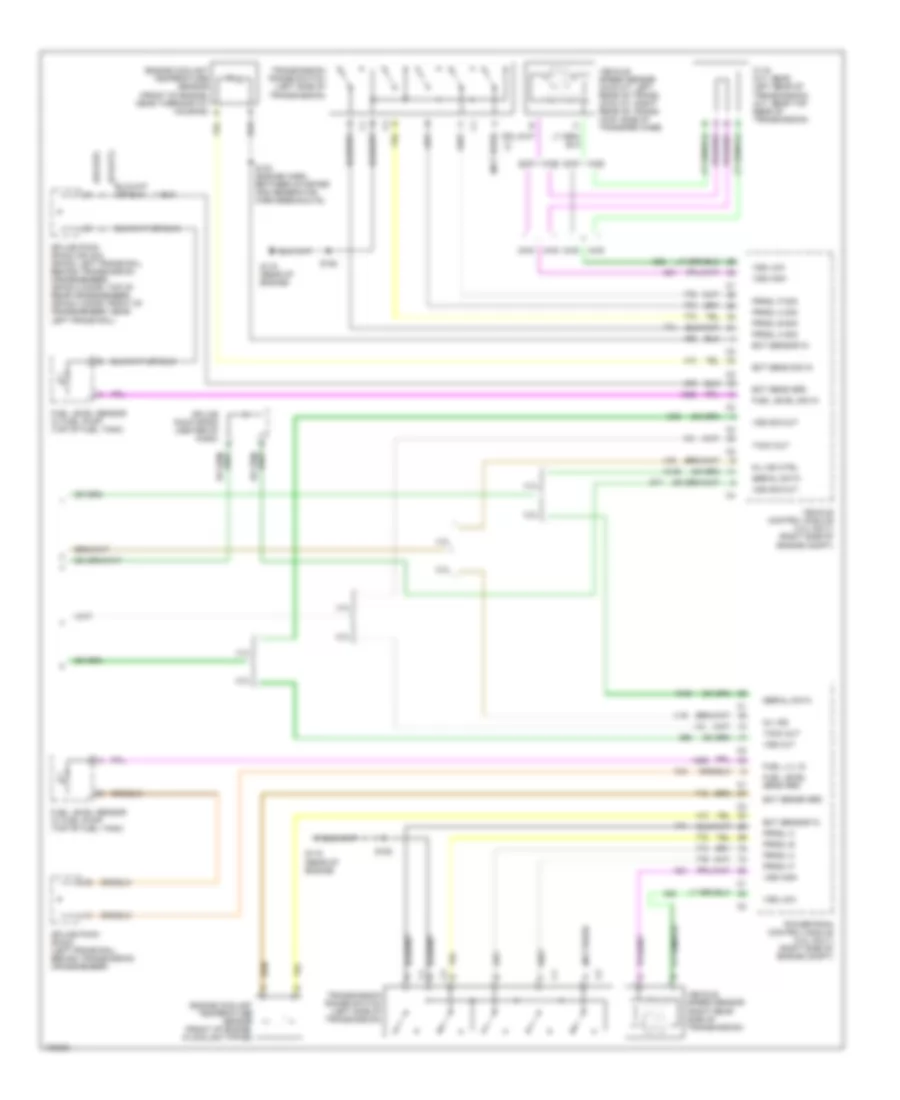 Instrument Cluster Wiring Diagram 2 of 2 for GMC Sonoma 1998