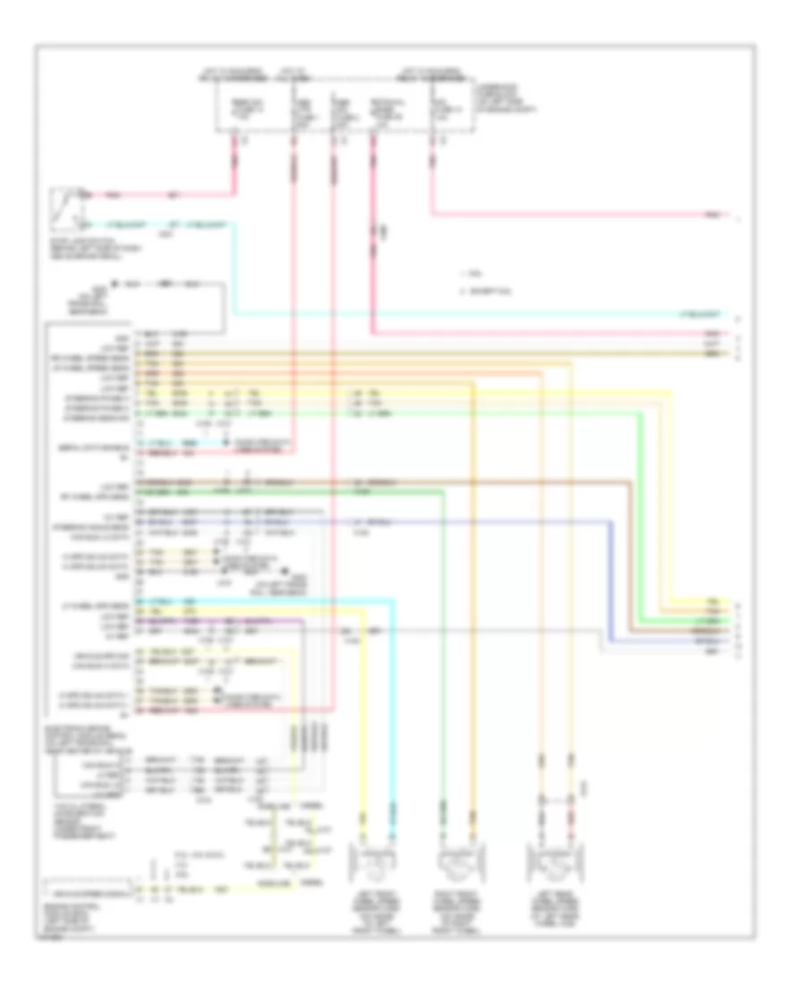 Anti-lock Brakes Wiring Diagram, with JL4 (1 of 2) for GMC Savana H1500 2012