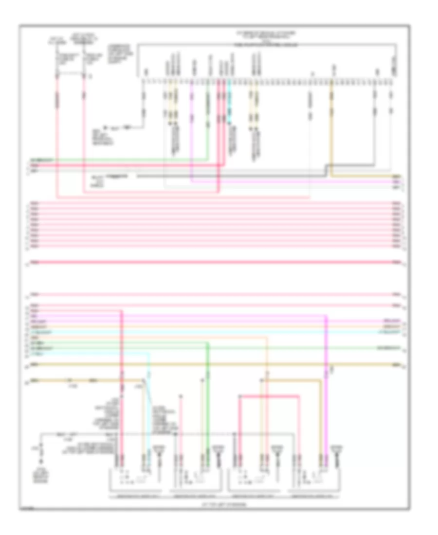 5.3L VIN 4, Engine Performance Wiring Diagram (3 of 5) for GMC Savana H1500 2012