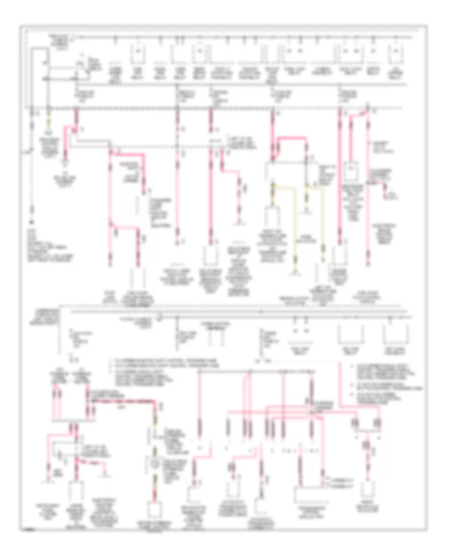 Power Distribution Wiring Diagram (5 of 7) for GMC Sierra 1500 Hybrid 2013