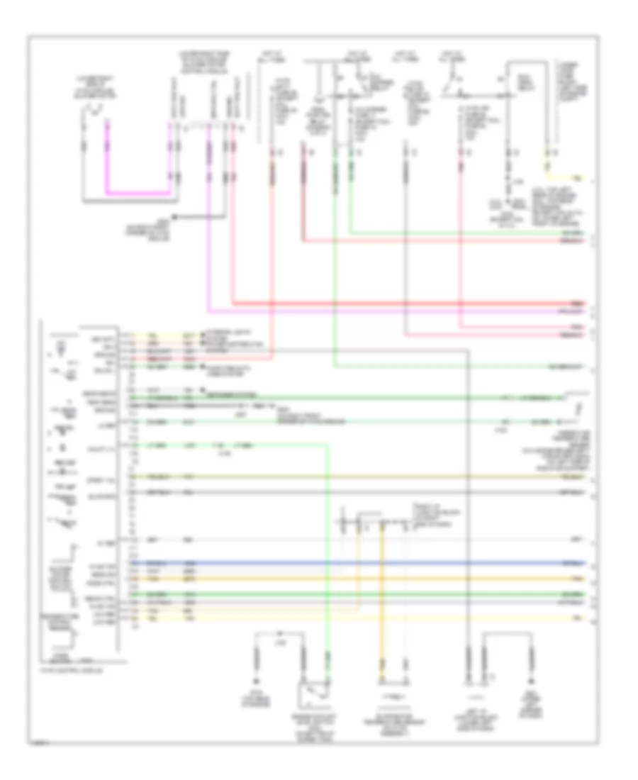 Manual AC Wiring Diagram (1 of 3) for GMC Sierra 1500 Hybrid 2013