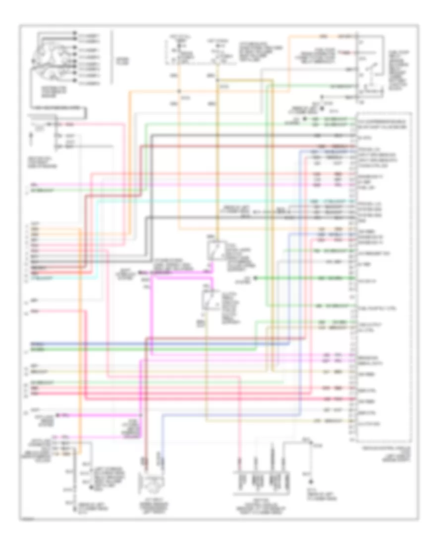 5 7L VIN R Engine Performance Wiring Diagrams Commercial Chassis 4 of 4 for GMC Forward Control P1998 3500