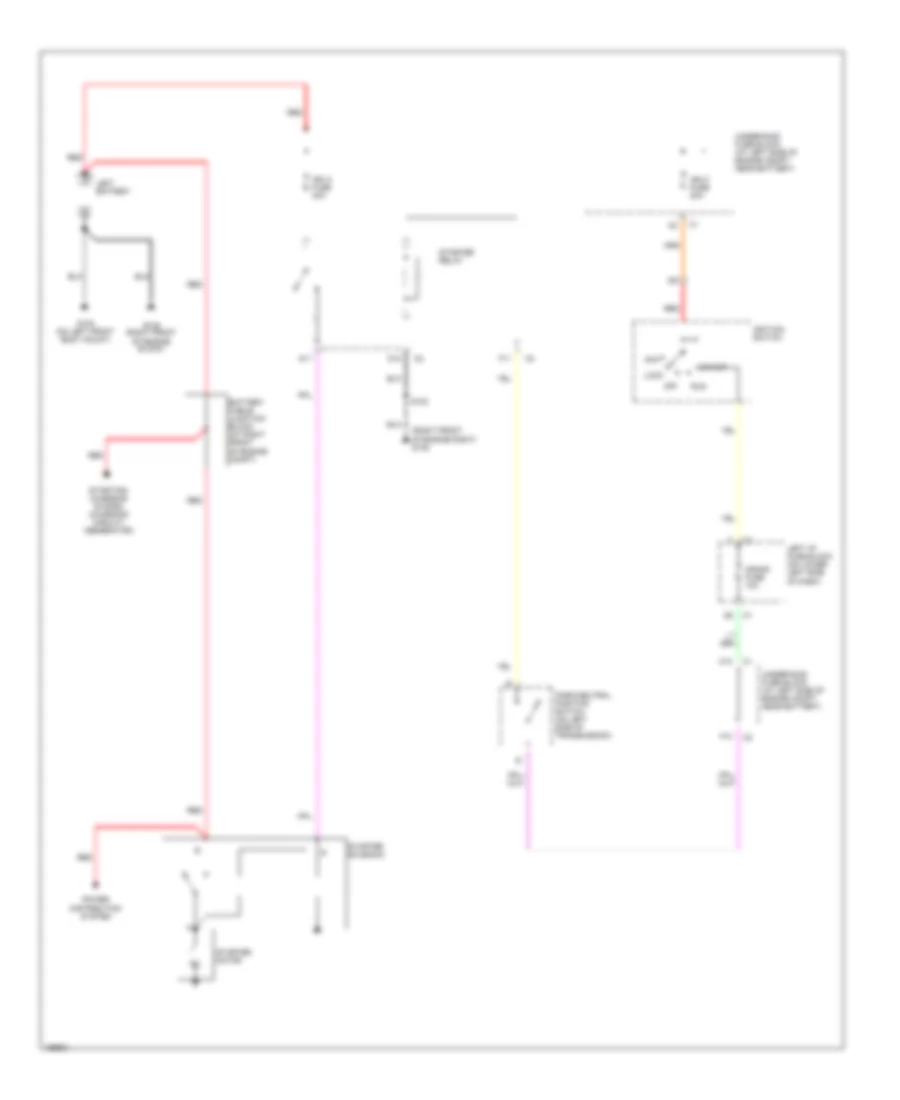 Starting Wiring Diagram for GMC Yukon XL K2002 1500