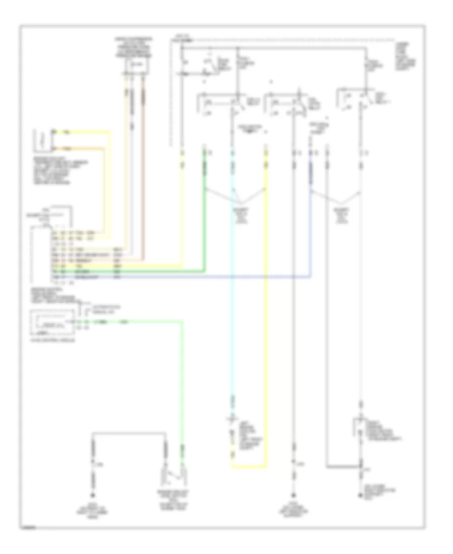 Cooling Fan Wiring Diagram for GMC Cab  Chassis Sierra 3500 HD 2008