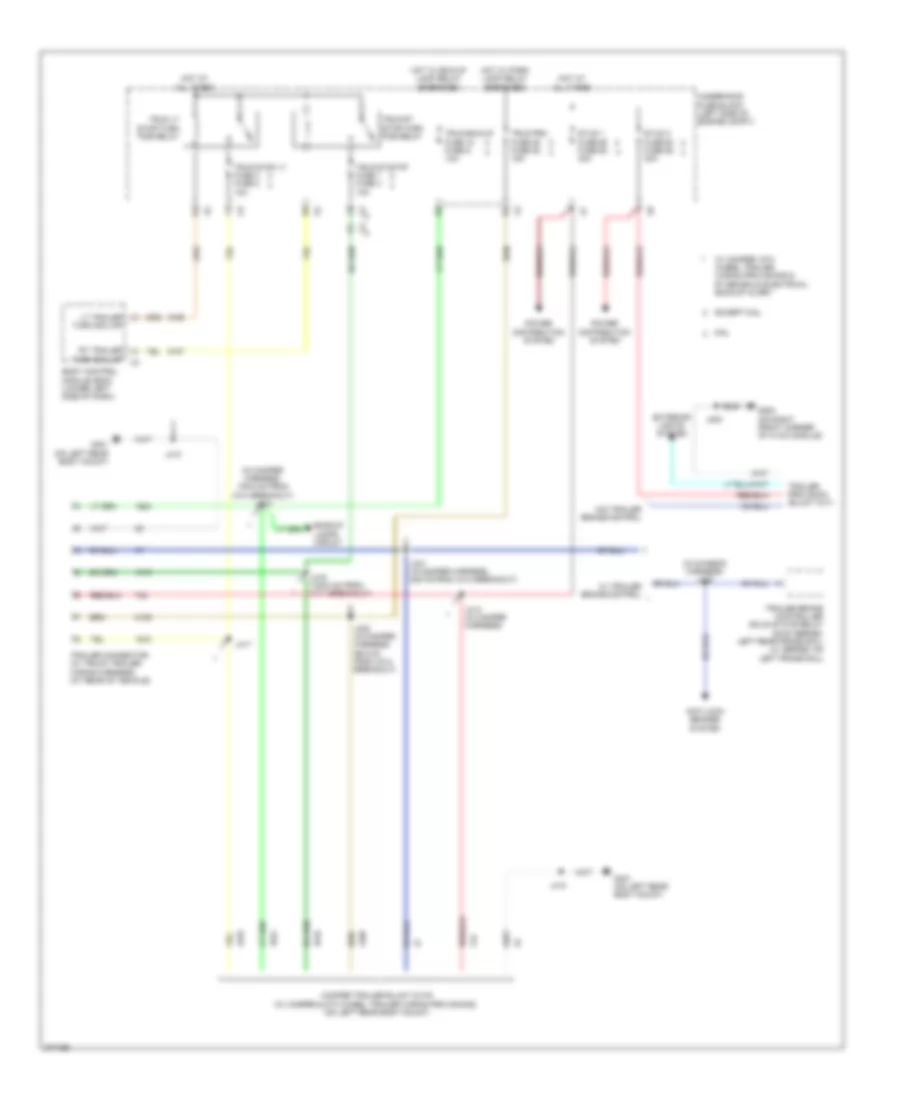 Trailer Tow Wiring Diagram for GMC Cab  Chassis Sierra 3500 HD 2008