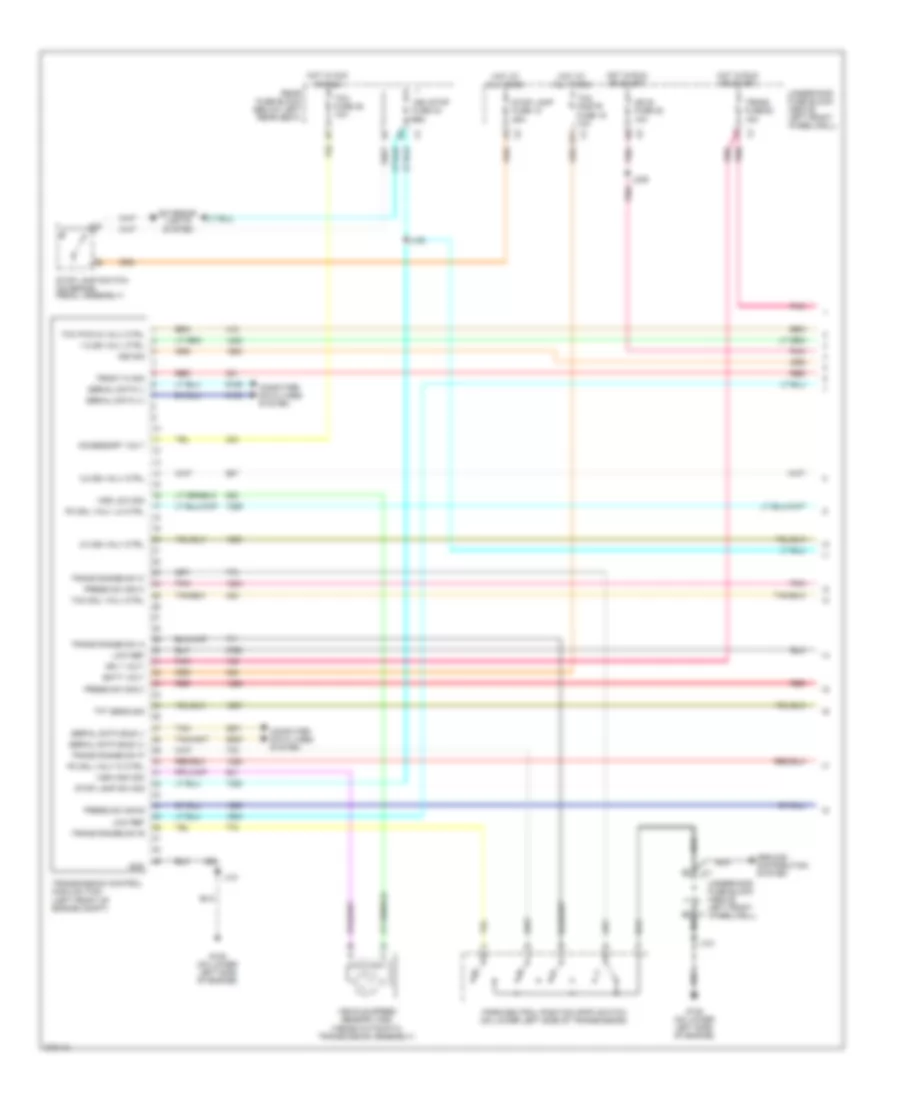 A T Wiring Diagram 1 of 2 for GMC Envoy 2008