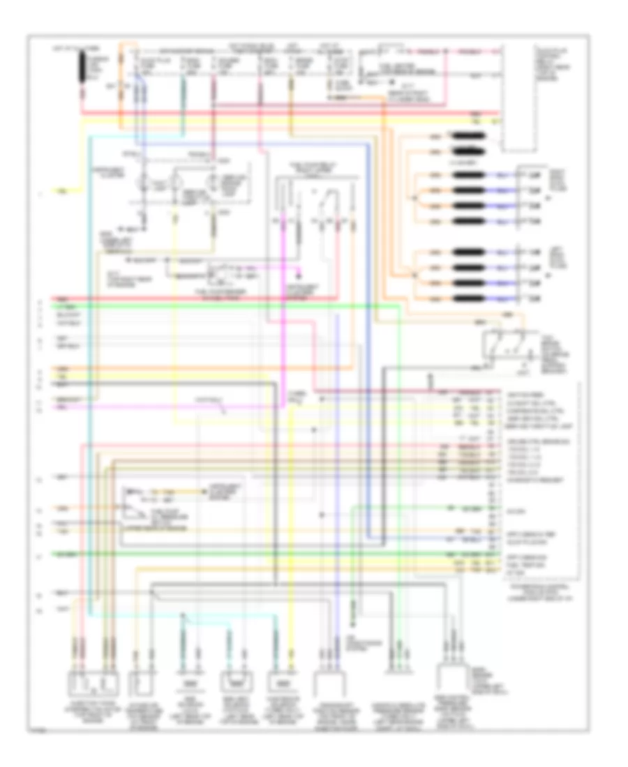 6 5L VIN P Engine Performance Wiring Diagrams 4L60 E A T 2 of 2 for GMC Cab  Chassis C1995 3500