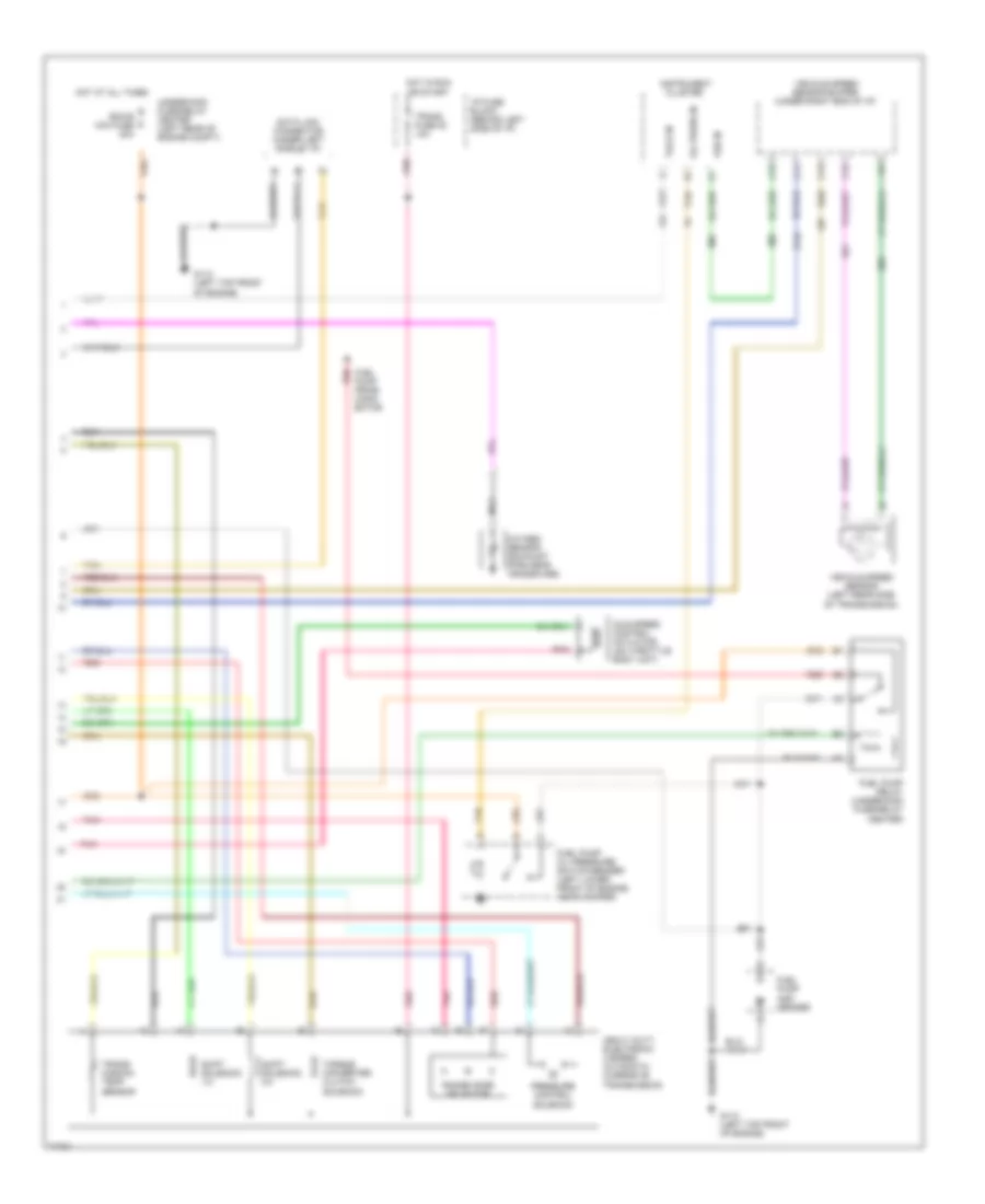 7.4L (VIN N), Engine Performance Wiring Diagrams, AT (3 of 3) for GMC Cab  Chassis C3500 1995