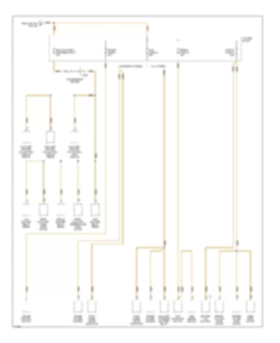 Power Distribution Wiring Diagram Diesel 5 of 6 for GMC Cab  Chassis C1995 3500