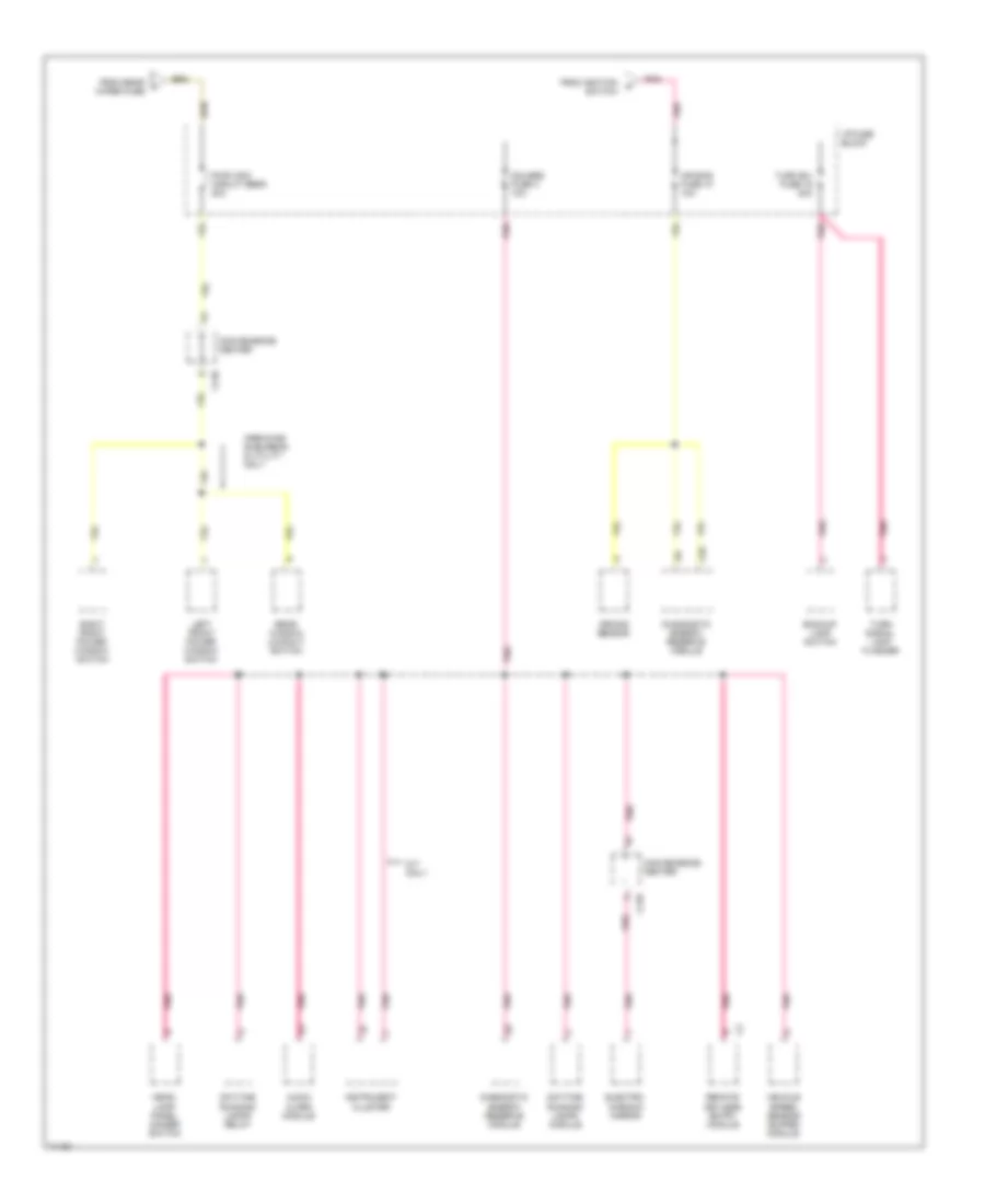 Power Distribution Wiring Diagram Gasoline 6 of 6 for GMC Cab  Chassis C1995 3500