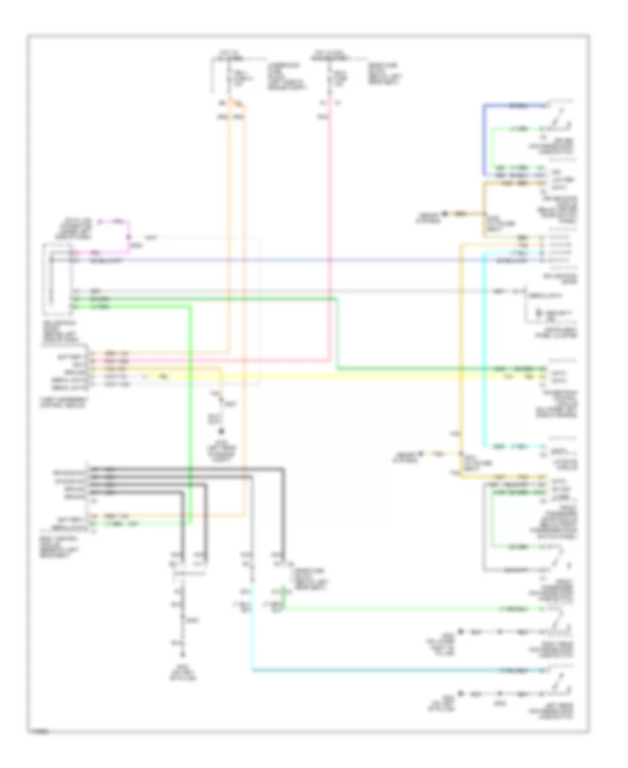 Forced Entry Wiring Diagram for GMC Envoy 2003