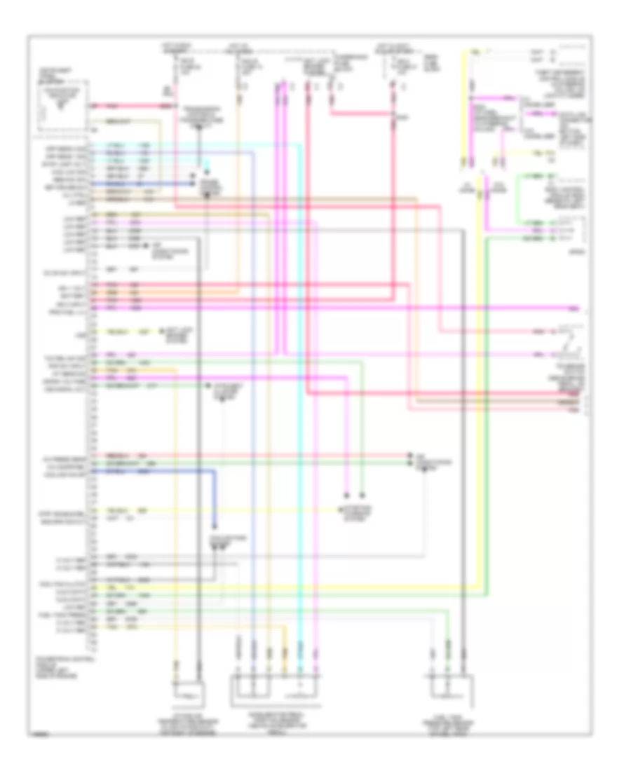 4 2L VIN S Engine Performance Wiring Diagram 1 of 5 for GMC Envoy 2003
