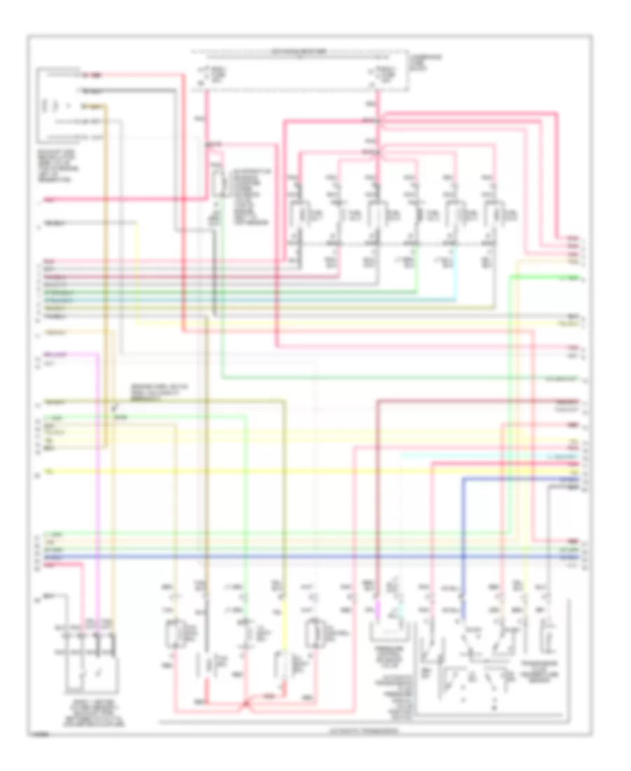 4 3L VIN W Engine Performance Wiring Diagrams 2 of 4 for GMC Safari 2000