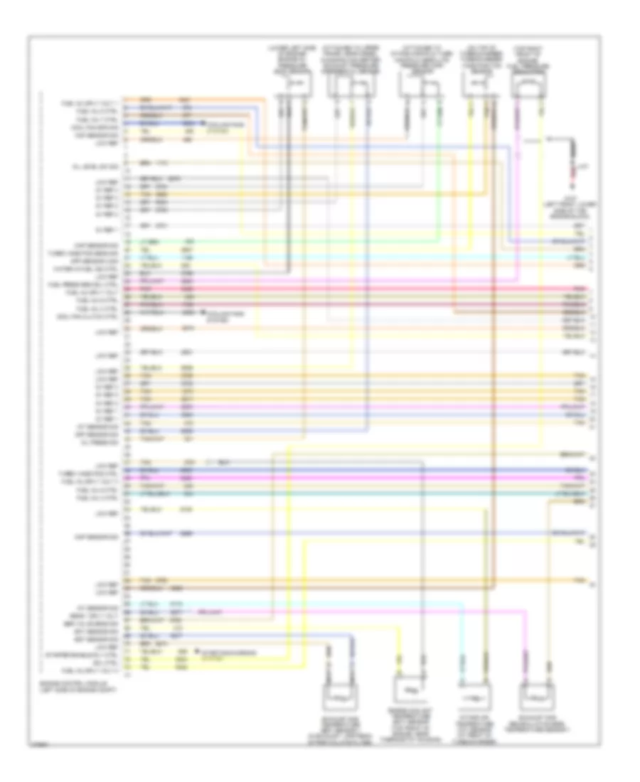 6 6L VIN 6 Engine Performance Wiring Diagram 1 of 5 for GMC Savana Camper Special G2008 3500