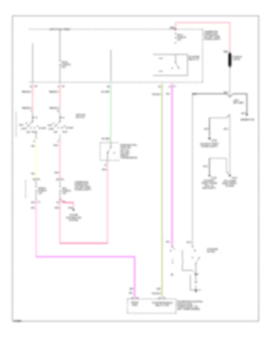 Starting Wiring Diagram for GMC Savana G2005 3500