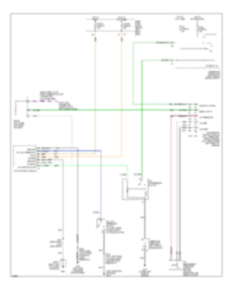 Compressor Wiring Diagram for GMC Envoy XL 2003