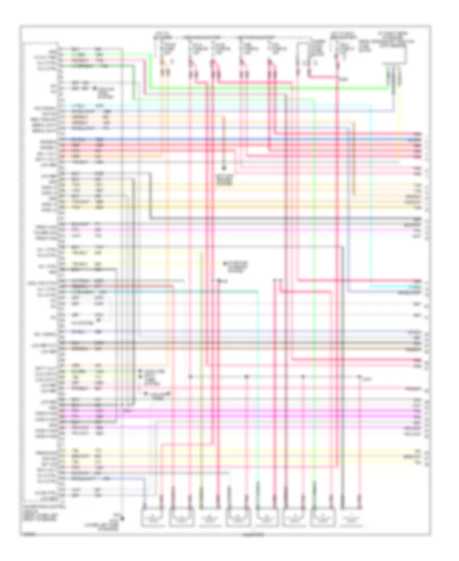 5 3L VIN P Engine Performance Wiring Diagram 1 of 5 for GMC Envoy XL 2003