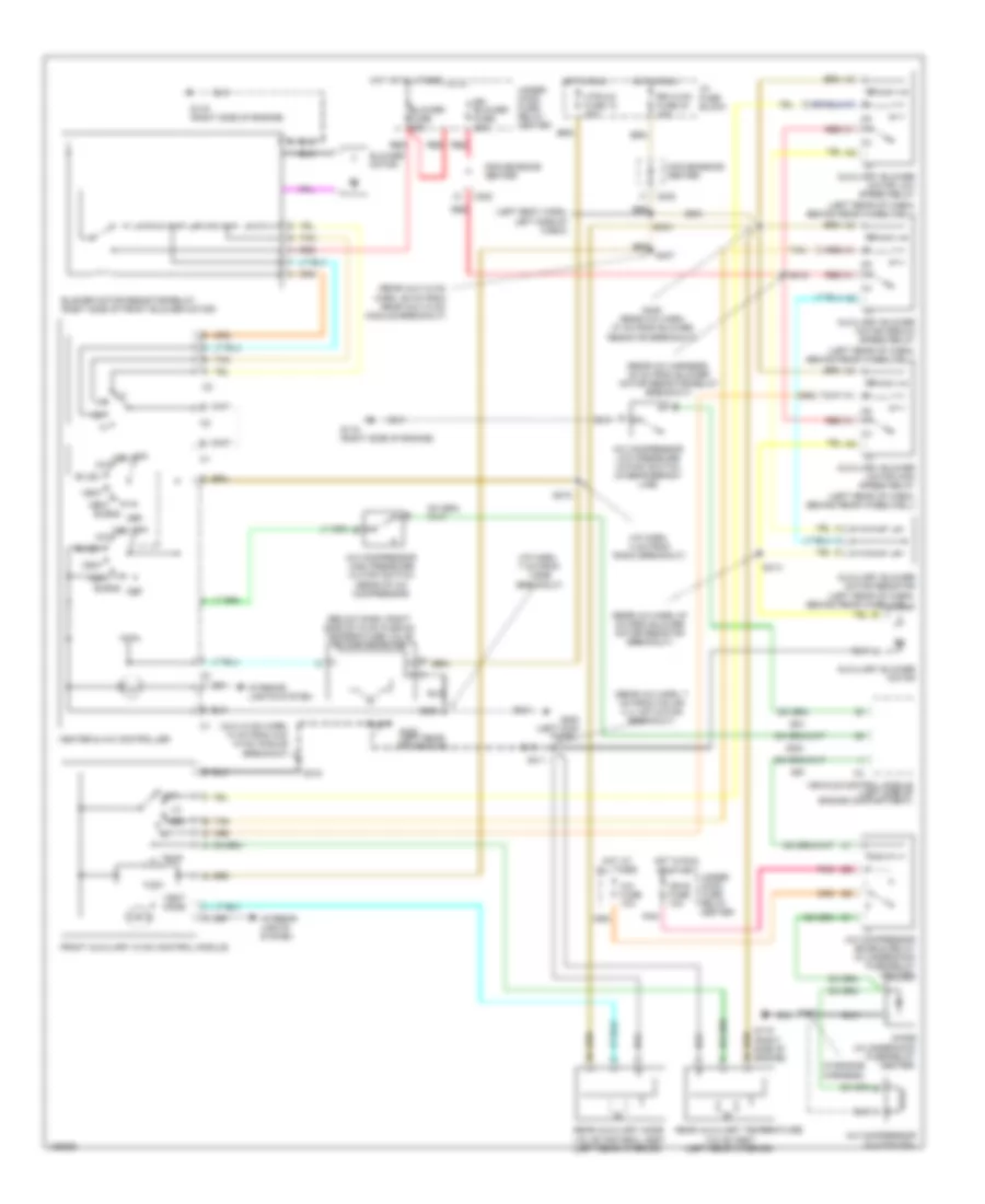 5 7L VIN R Manual A C Wiring Diagram Cargo Van for GMC Savana Camper Special G2000 3500