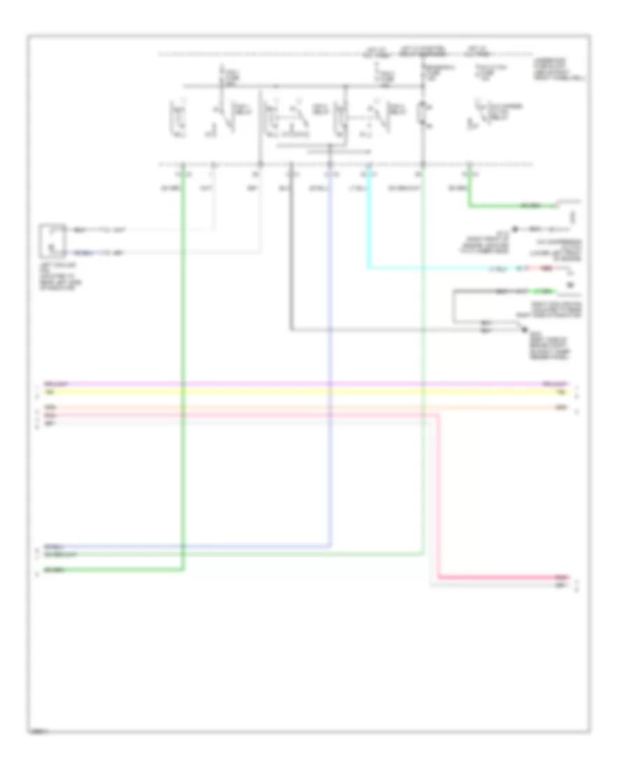 Automatic A C Wiring Diagram 2 of 4 for GMC Acadia SLE 2007