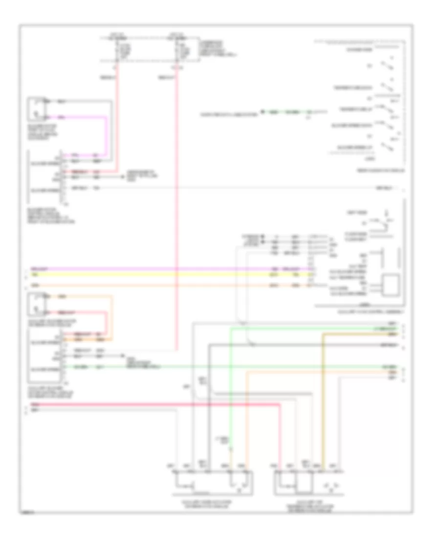 Automatic A C Wiring Diagram 3 of 4 for GMC Acadia SLE 2007