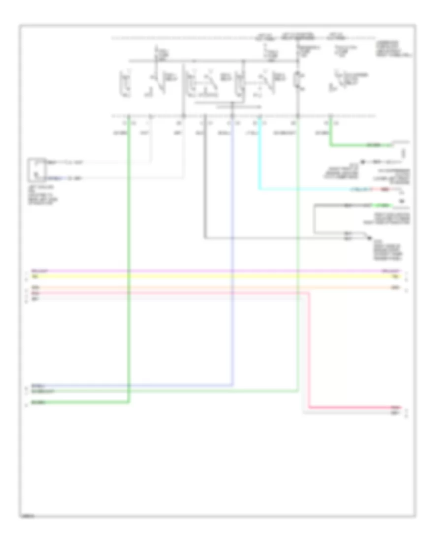 Manual AC Wiring Diagram (2 of 4) for GMC Acadia SLE 2007