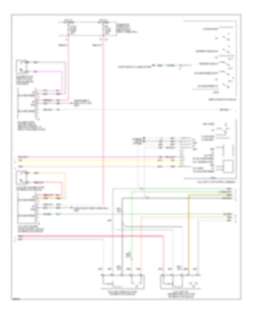 Manual AC Wiring Diagram (3 of 4) for GMC Acadia SLE 2007