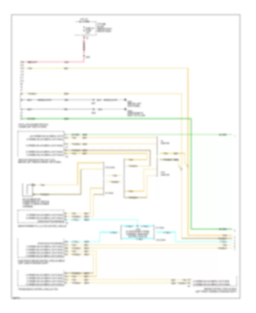 Computer Data Lines Wiring Diagram 1 of 2 for GMC Acadia SLE 2007