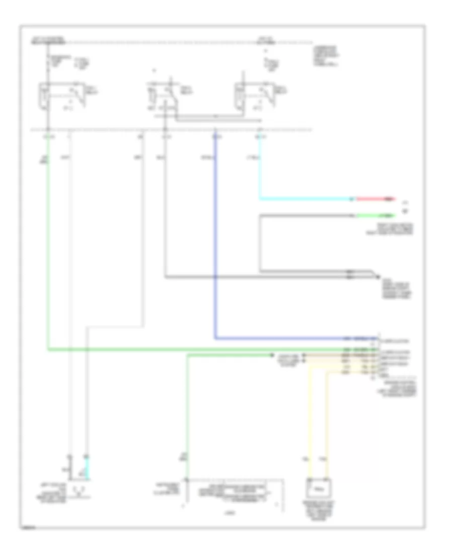 Cooling Fan Wiring Diagram for GMC Acadia SLE 2007