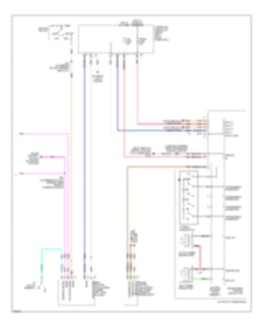 AT Wiring Diagram (2 of 2) for GMC Acadia SLE 2007
