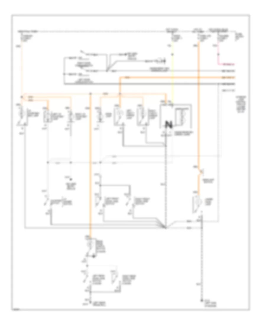 Courtesy Lamps Wiring Diagram for GMC Jimmy 1995