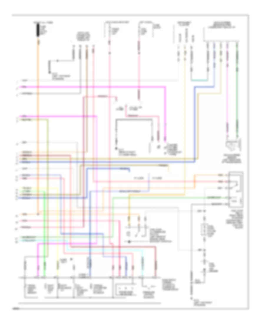 4.3L (VIN Z), Engine Performance Wiring Diagrams, AT (3 of 3) for GMC Pickup C3500 1994