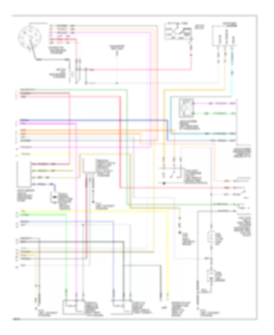 5.0L (VIN H), Engine Performance Wiring Diagrams, MT (2 of 2) for GMC Pickup C3500 1994