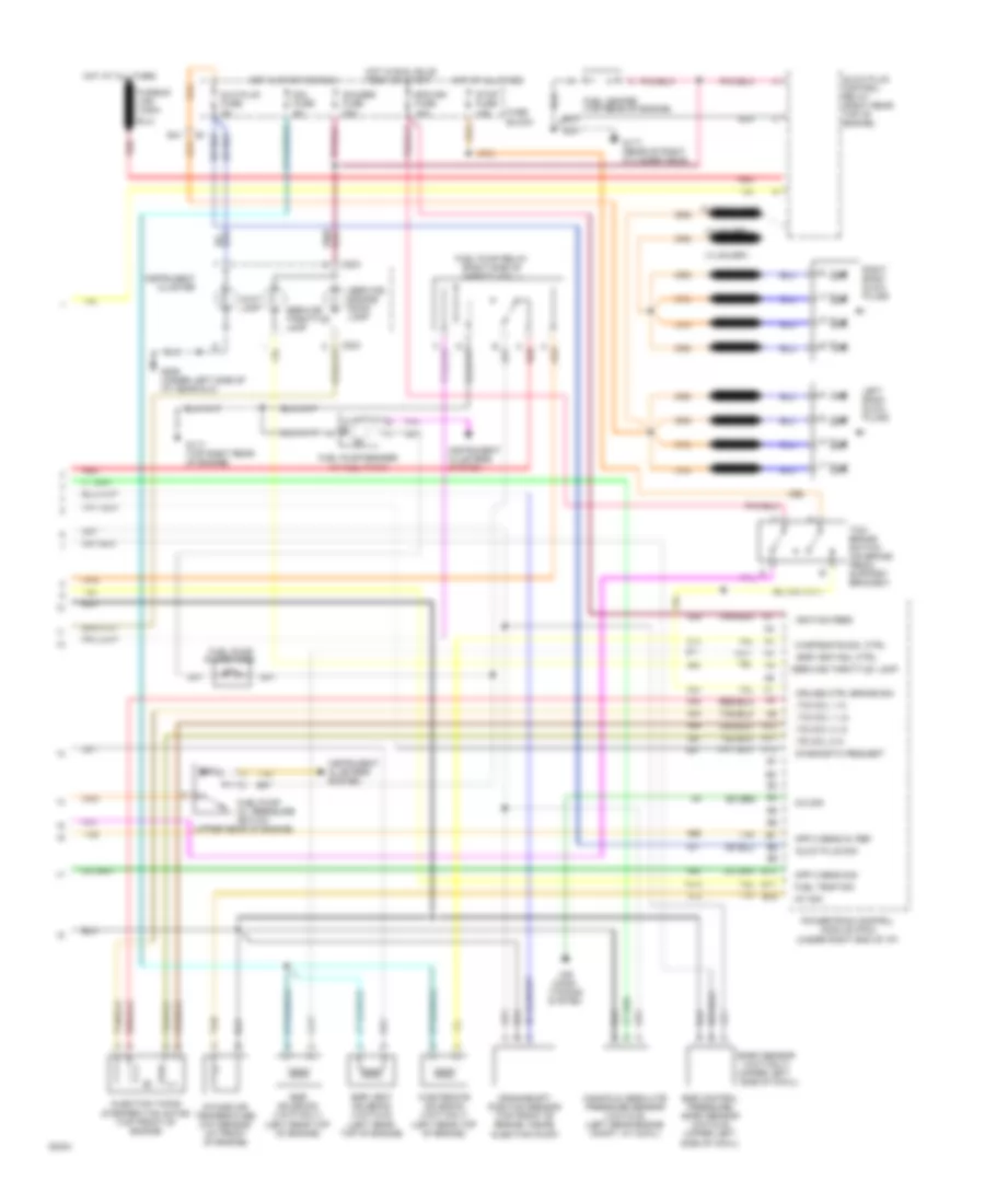 6.5L (VIN P), Engine Performance Wiring Diagrams, MT (2 of 2) for GMC Pickup C3500 1994