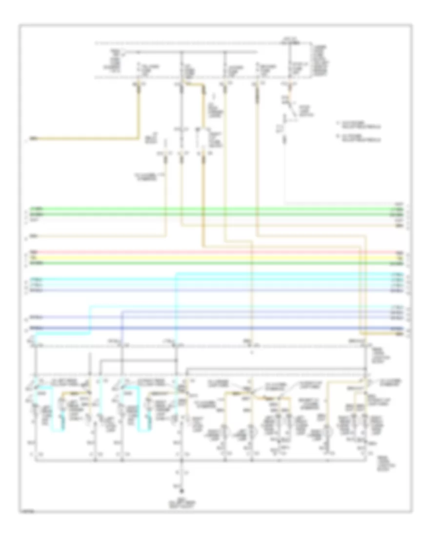 Exterior Lamps Wiring Diagram (2 of 3) for GMC Yukon 2003