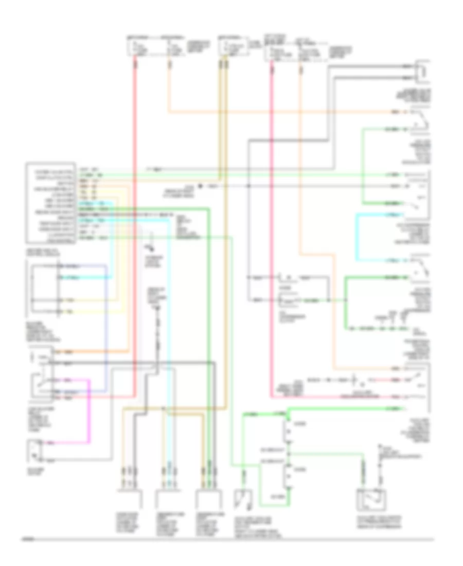 A C Wiring Diagram for GMC Pickup C1995 1500