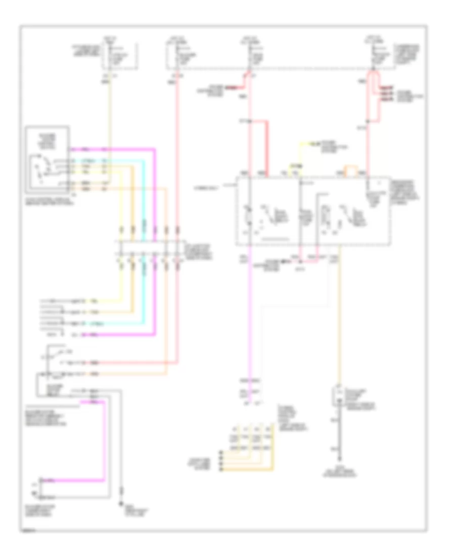 Heater Wiring Diagram for GMC Cab  Chassis Sierra 3500 2007