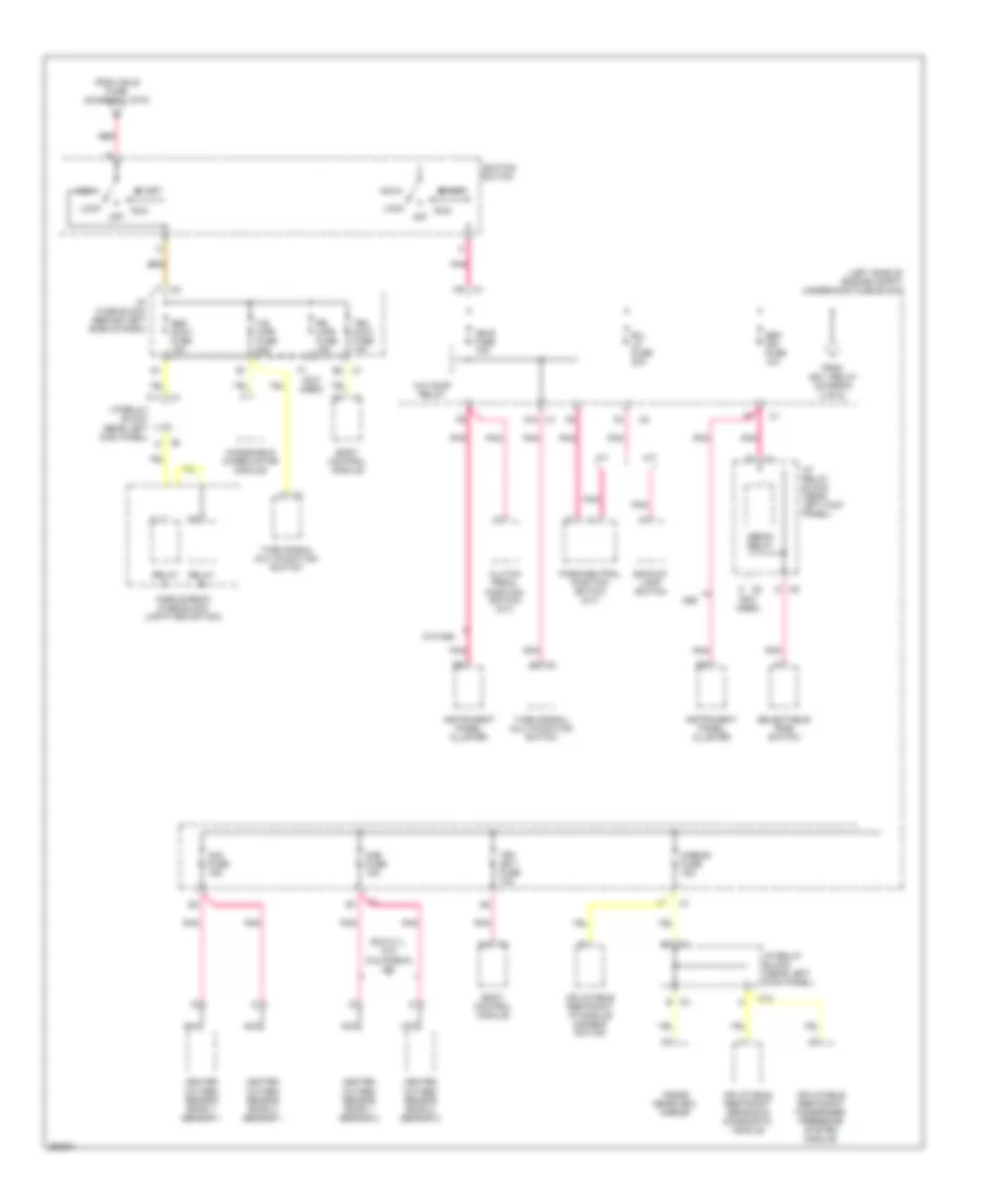 6.0L VIN U, Power Distribution Wiring Diagram (6 of 6) for GMC Cab  Chassis Sierra 3500 2007