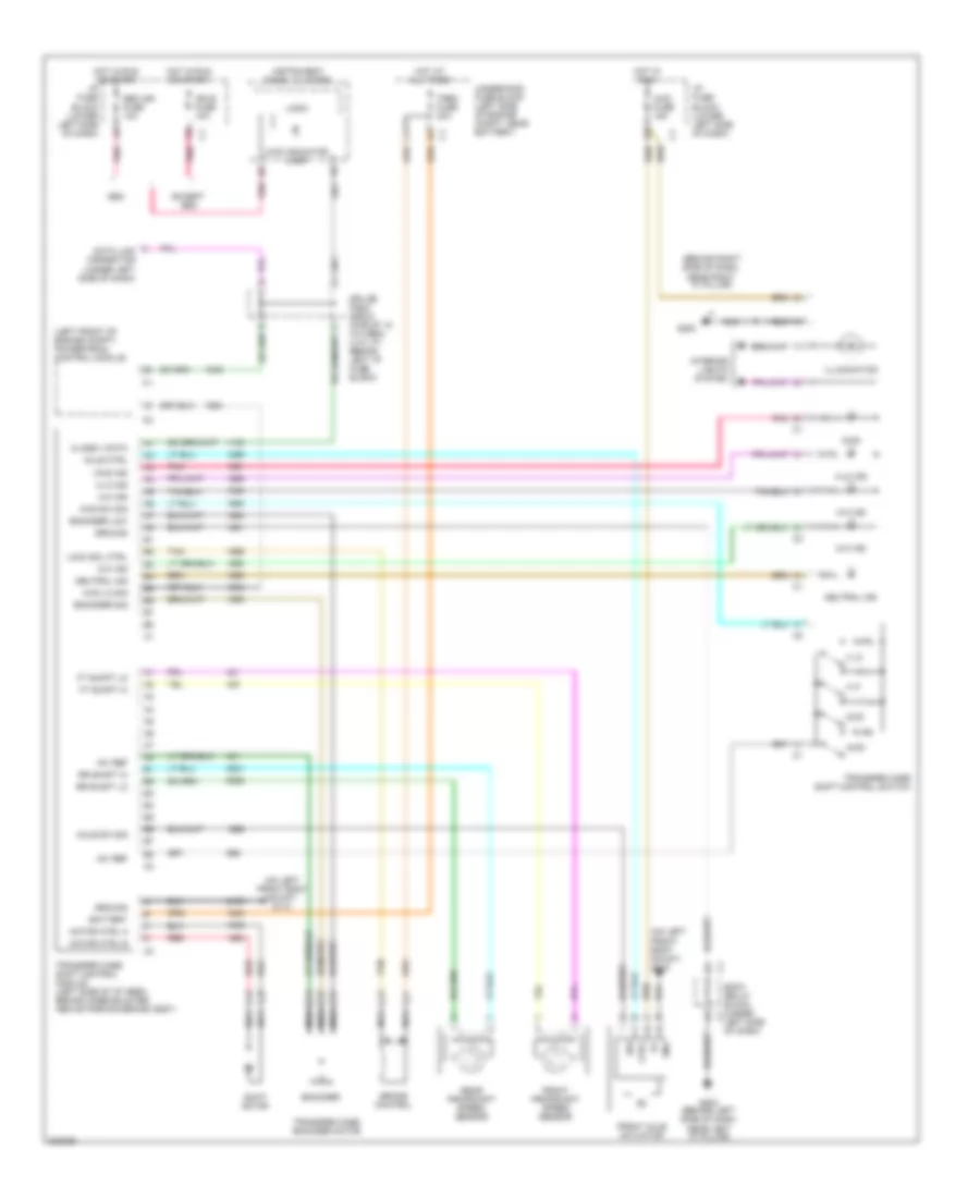 Transfer Case Wiring Diagram 2 Speed Automatic for GMC Sierra 2005 1500